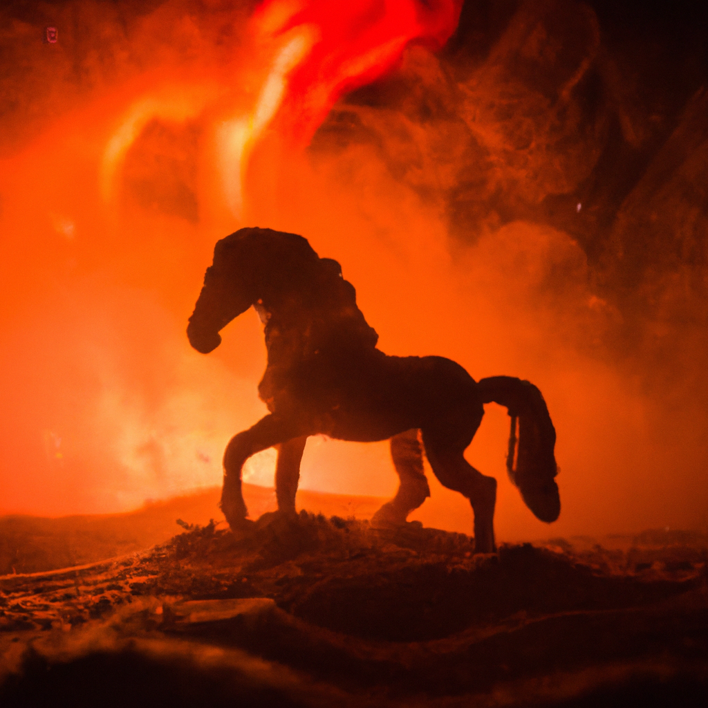 ¿Qué pasaba con el caballo de Atila?